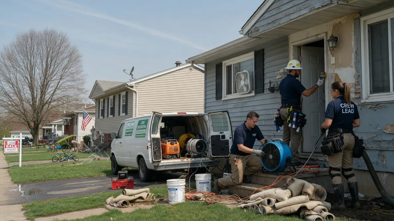 Flood Cleanup in La Fayette, IL near me