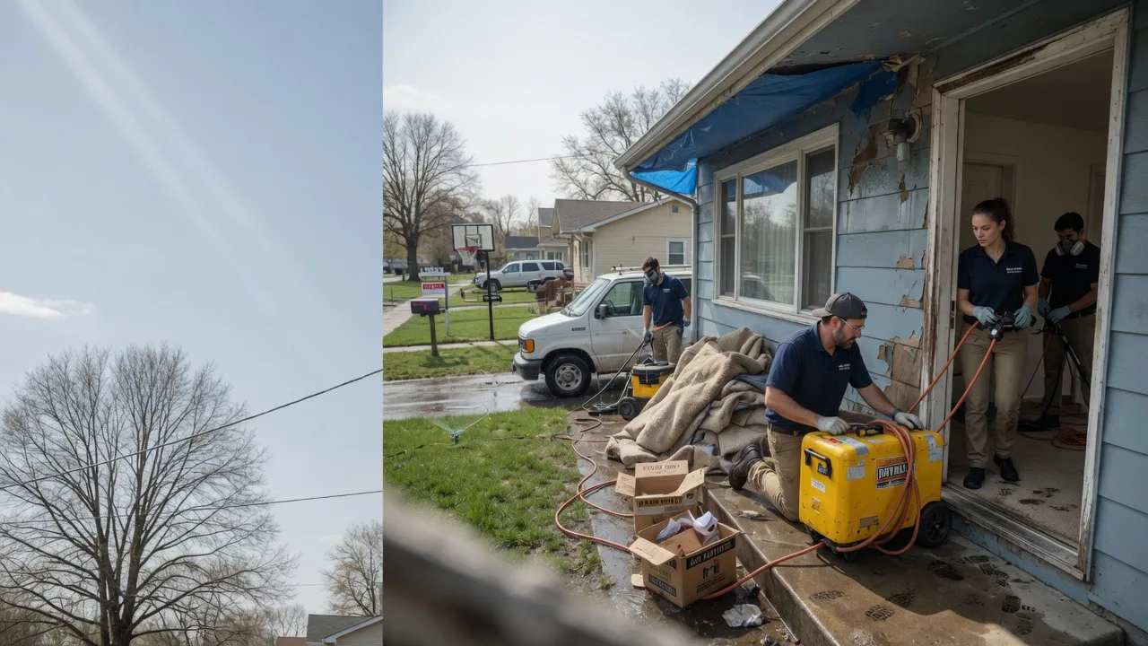 Basement Flood Cleanup in La Fayette, IL near me